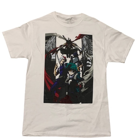 💓 my hero academia funimation graphic T-shirt medium - Picture 1 of 4